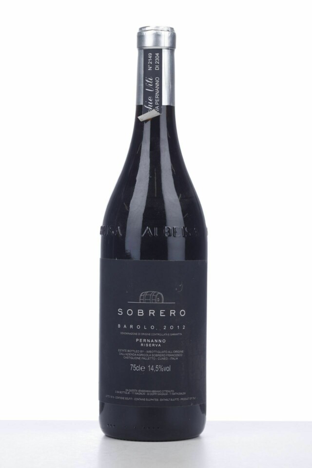 Francesco Sobrero Barolo Pernanno Riserva, 2012