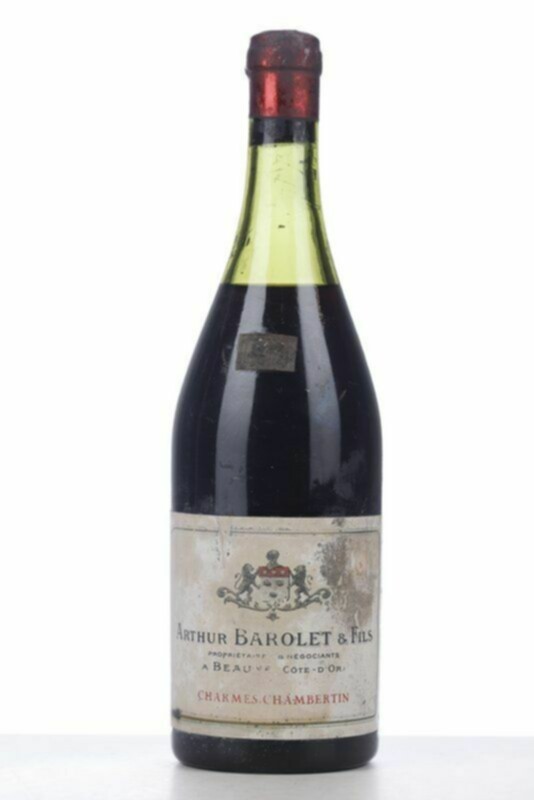 Arthur Barolet Charmes Chambertin Grand Cru, 1947