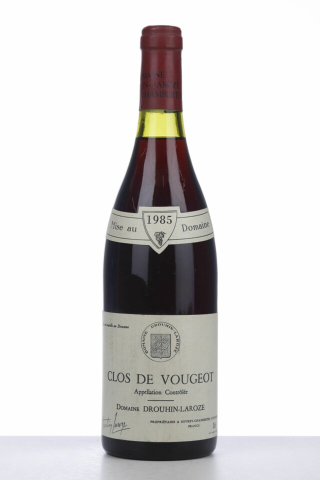 Drouhin Laroze Clos De Vougeot Grand Cru, 1985