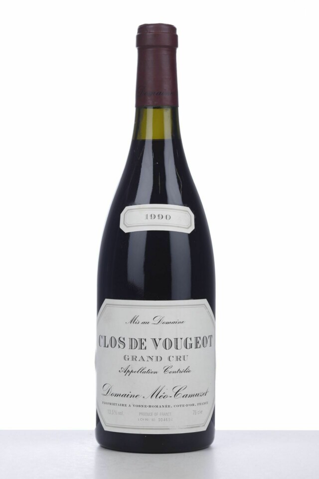 Meo Camuzet Clos De Vougeot Grand Cru, 1990