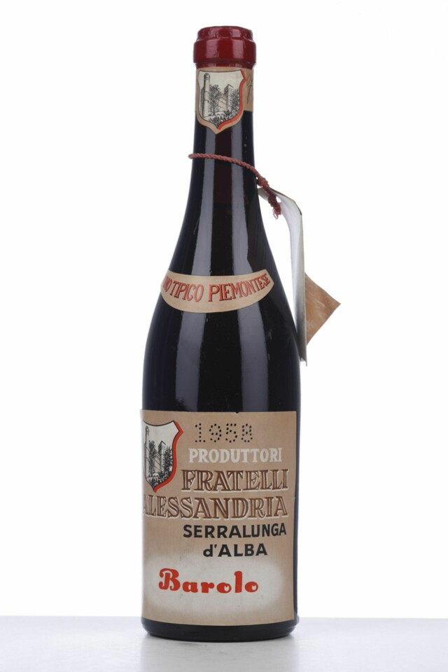 Alessandria Barolo, 1958