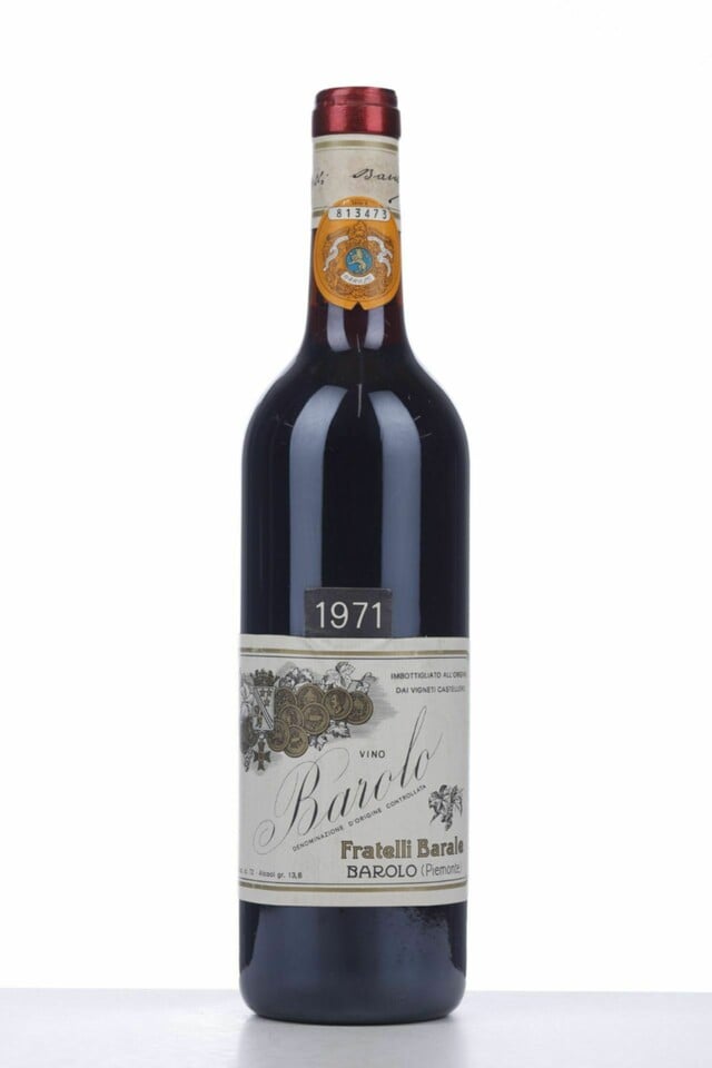 Barale Fratelli Barolo Castellero, 1971