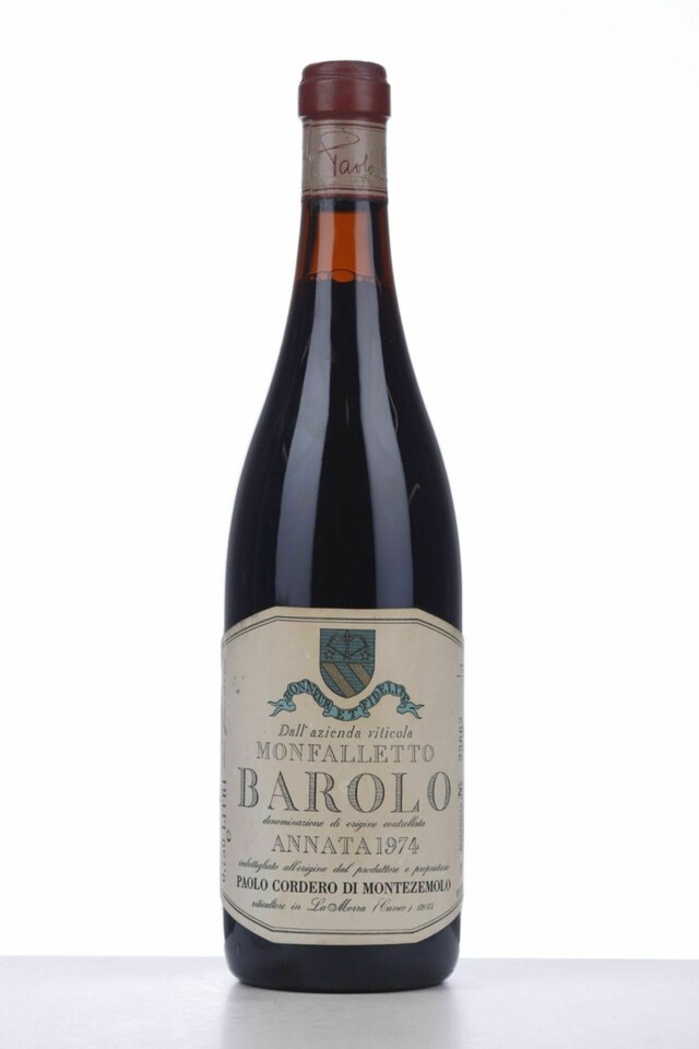 Cordero Di Montezemolo Barolo Monfalletto, 1974