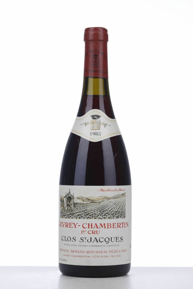 Armand Rousseau Gevrey Chambertin Clos Saint Jacques 1er Cru, 1985