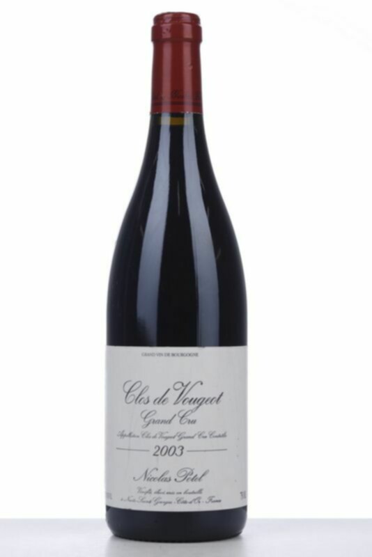 Nicolas Potel Clos De Vougeot Grand Cru, 2003