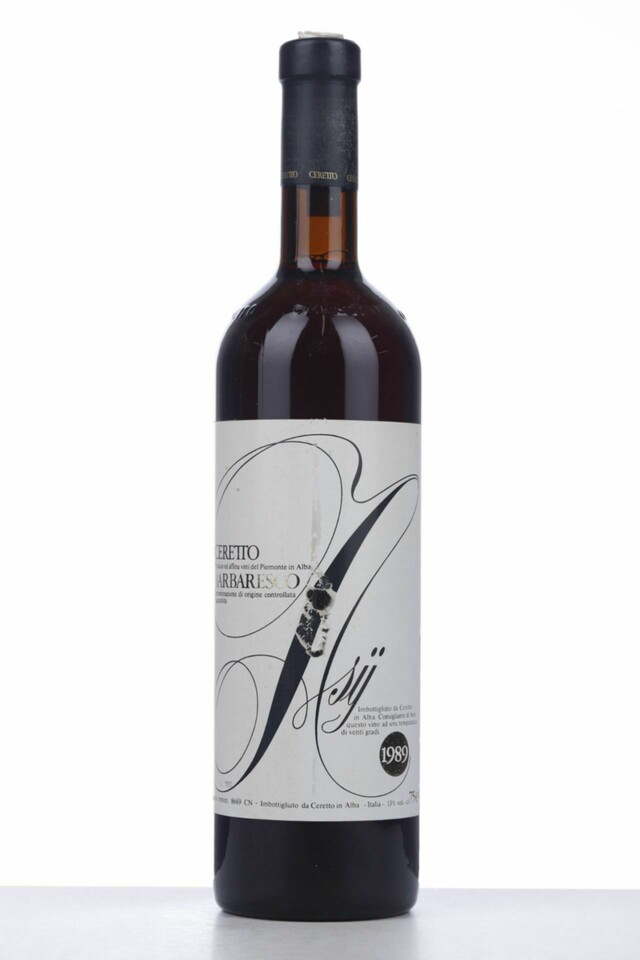 Ceretto Barbaresco Asij, 1989