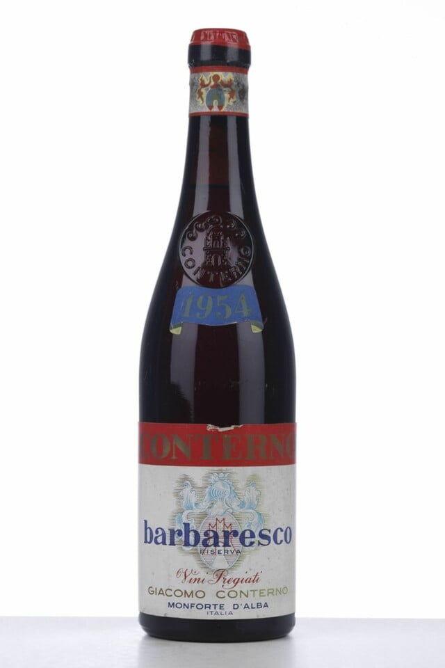Giacomo Conterno Barbaresco Riserva, 1954