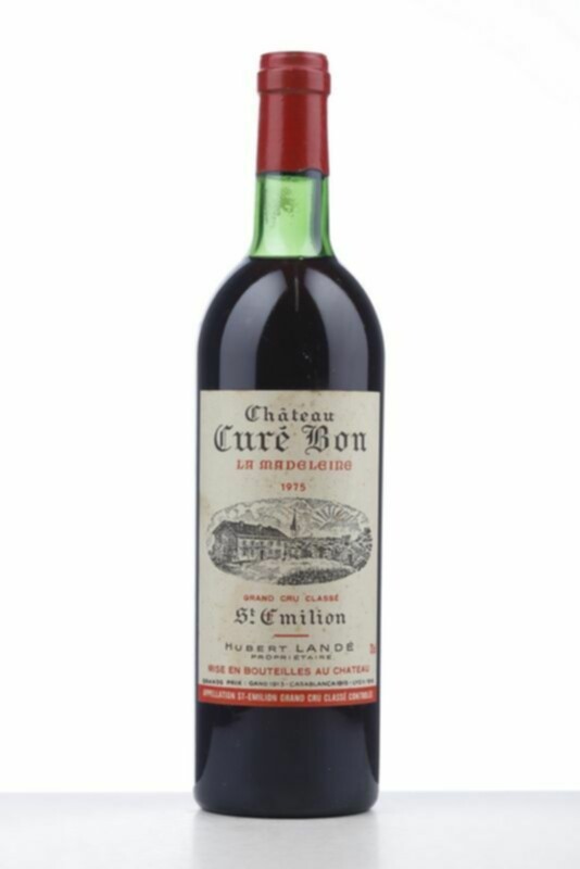 Chateau Cure Bon La Madeleine, 1975