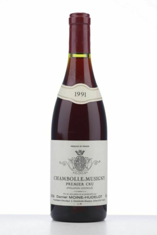 Daniel Moine Hudelot Chambolle Musigny 1er Cru, 1991
