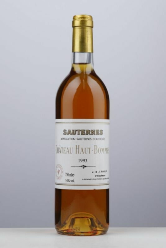 Chateau Haut Bommes, 1993