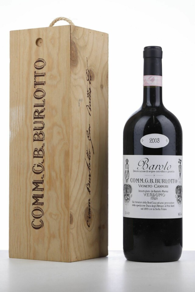 Burlotto Barolo Cannubi, 2003