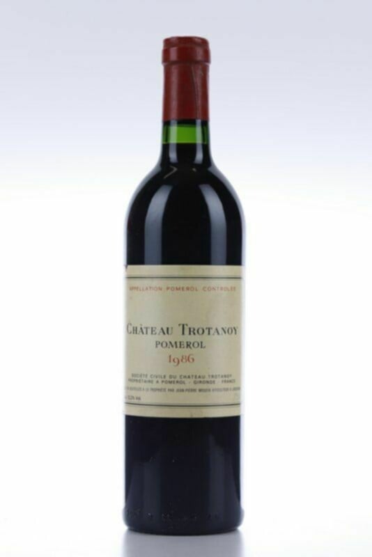 Chateau Trotanoy, 1986