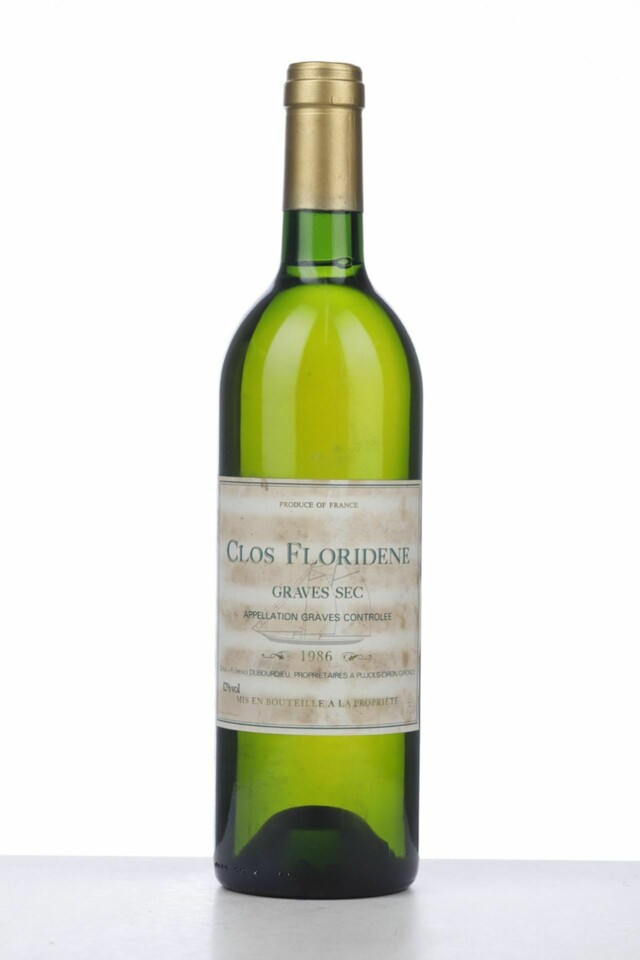 Clos Floridene Blanc, 1986