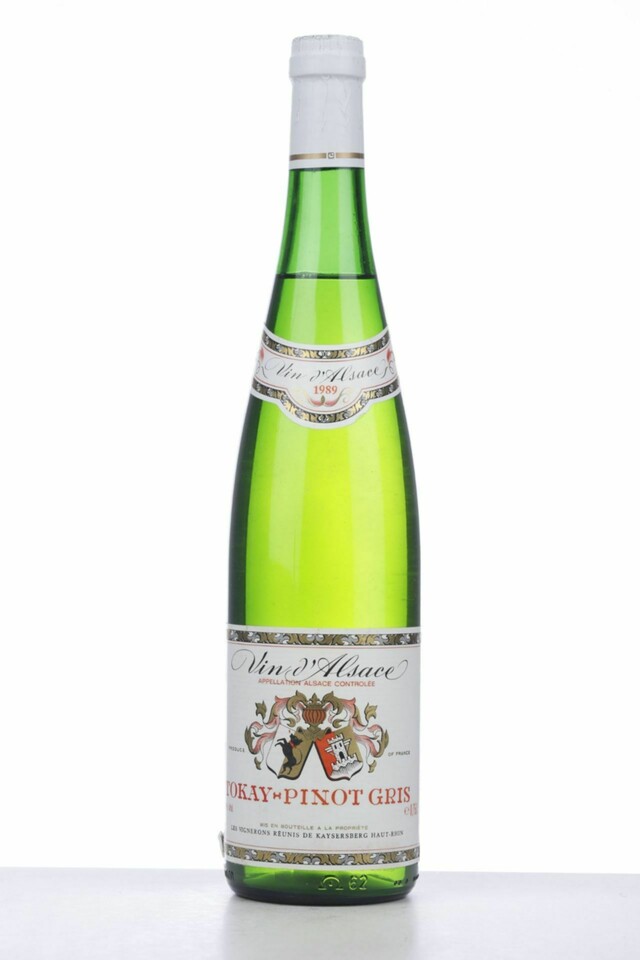 Les Vignerons De Kaysersberg Tokay Pinot Gris, 1989