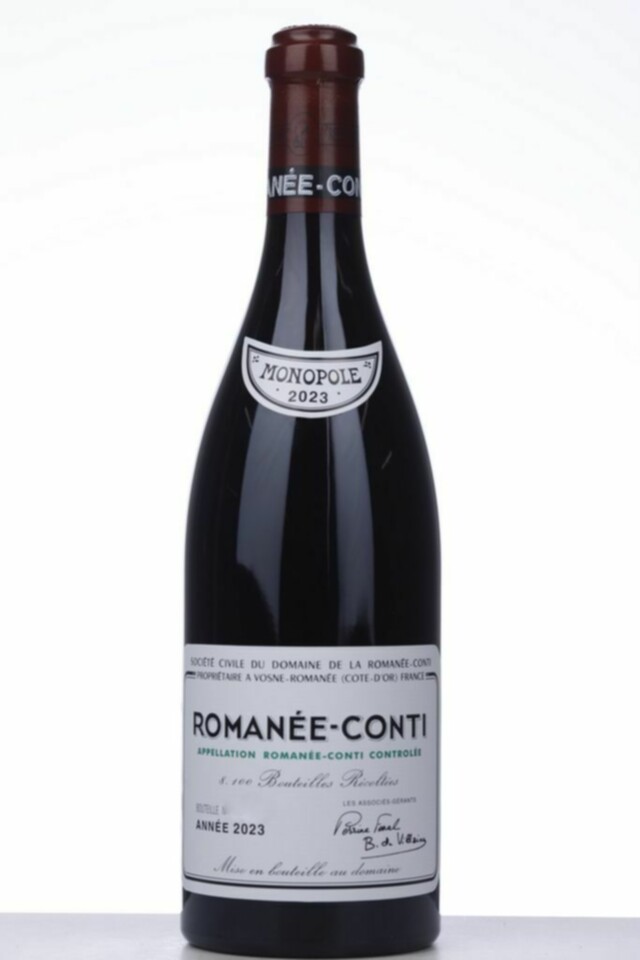 De La Romanee Conti Romanee Conti Grand Cru, 2023