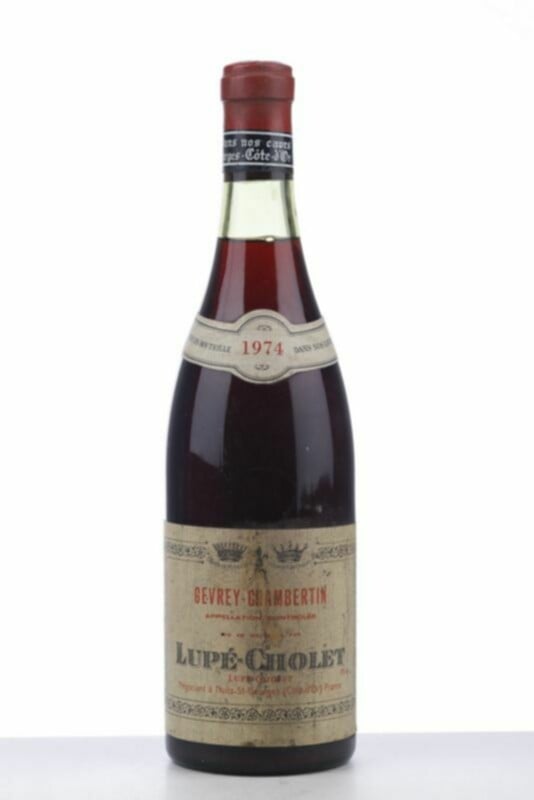 Lupe Cholet Gevrey Chambertin, 1974