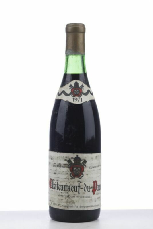 Verlat Chateauneuf Du Pape Premiere Cuvee, 1971