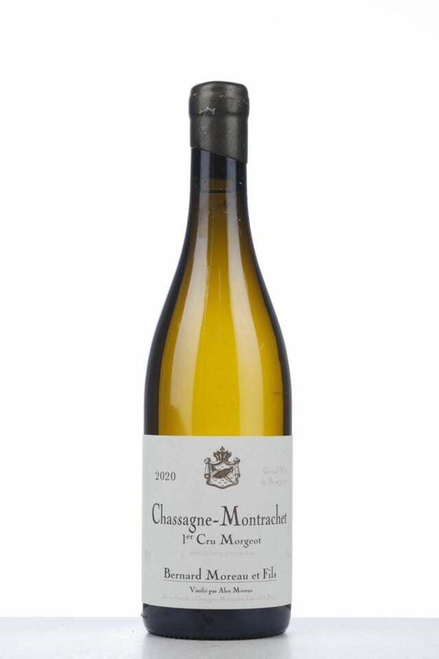Bernard Moreau Chassagne Montrachet Morgeot Blanc   1er Cru, 2020