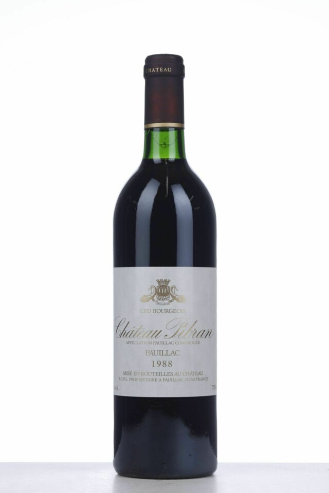 Chateau Pibran, 1988