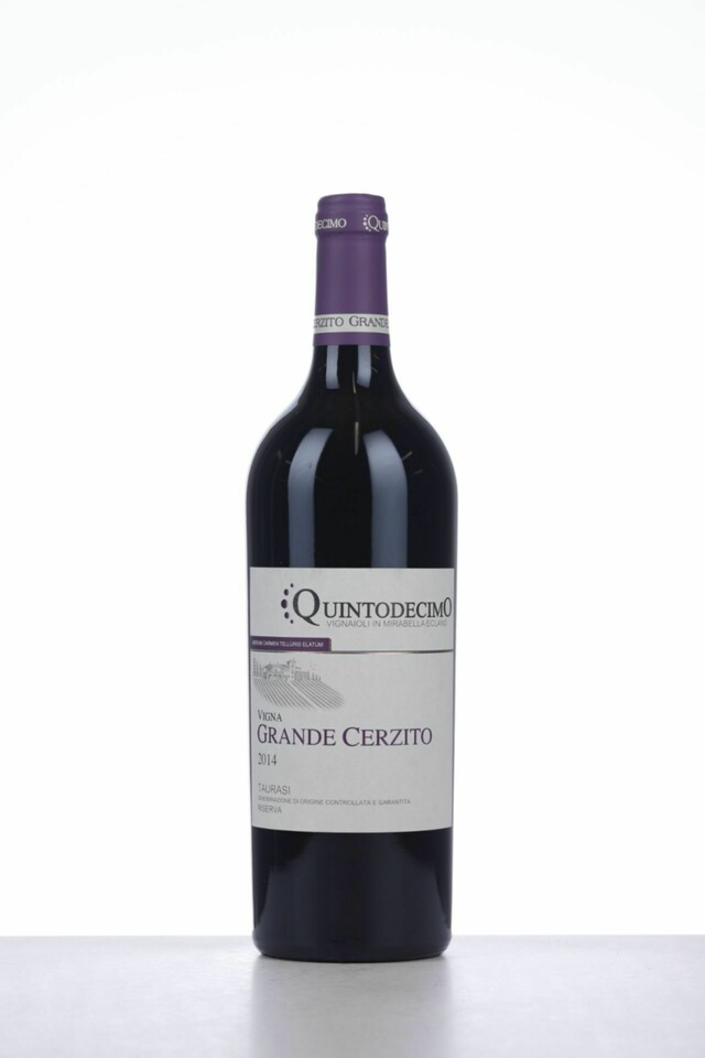 Quintodecimo Taurasi Riserva Vigna Grande Cerzito, 2014