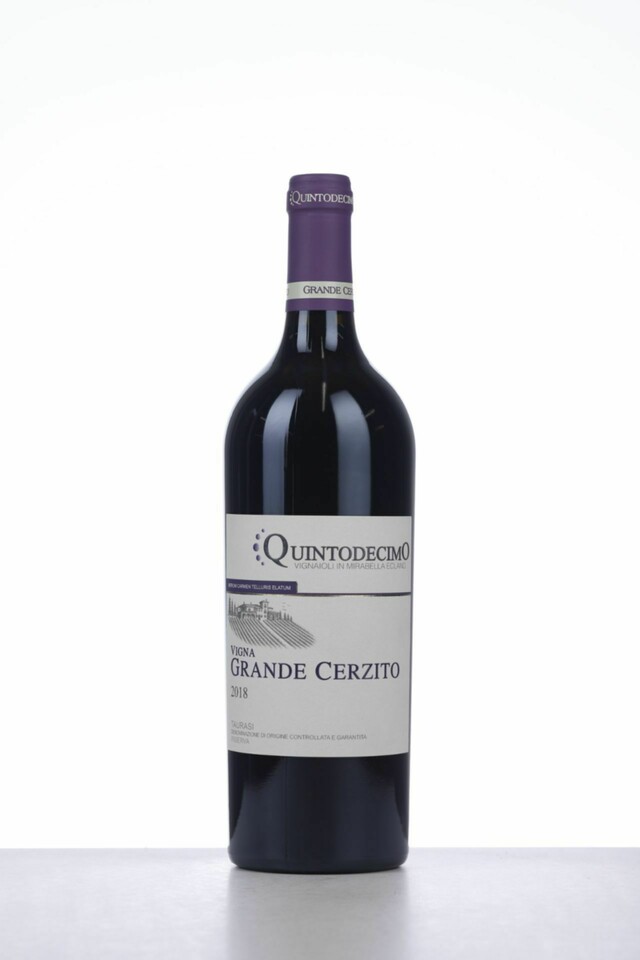 Quintodecimo Taurasi Riserva Vigna Grande Cerzito, 2018