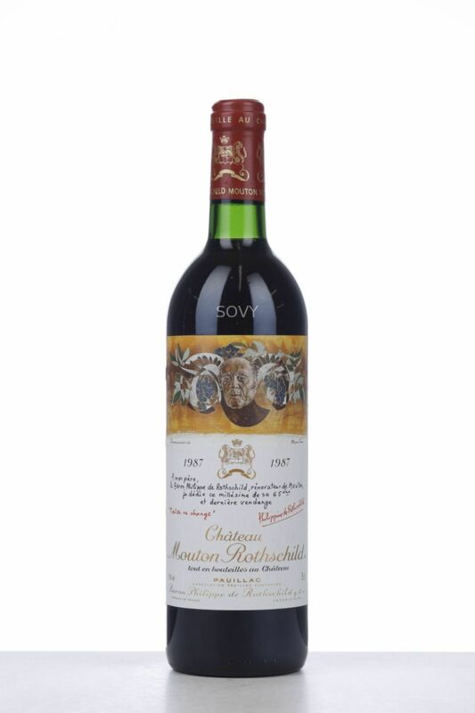 Chateau Mouton Rothschild, 1987