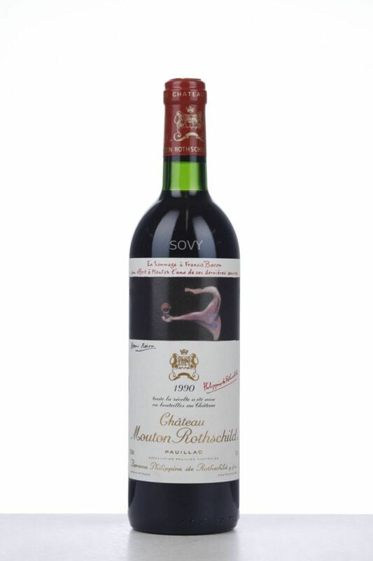 Chateau Mouton Rothschild, 1990
