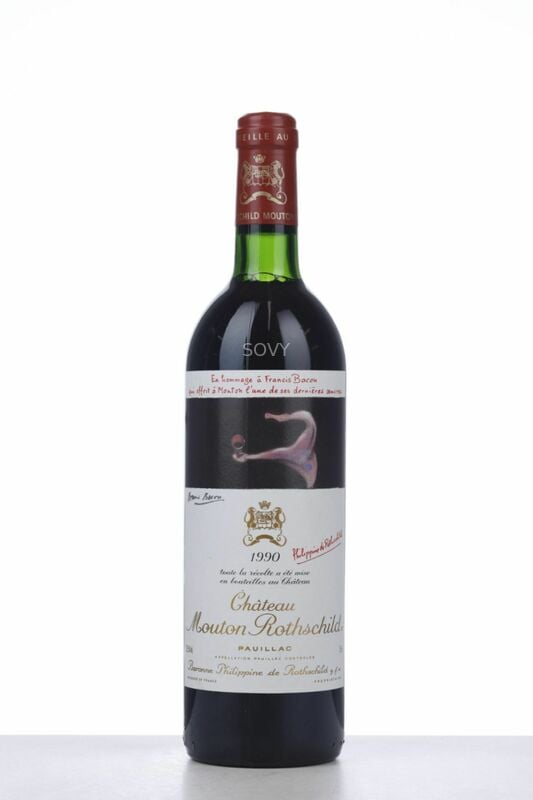 Chateau Mouton Rothschild, 1990