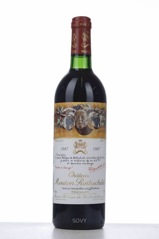 Chateau Mouton Rothschild, 1987