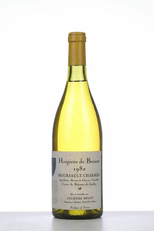 Hospices De Beaune Meursault Charmes Cuvée De Bahezre De Lanlay, 1982