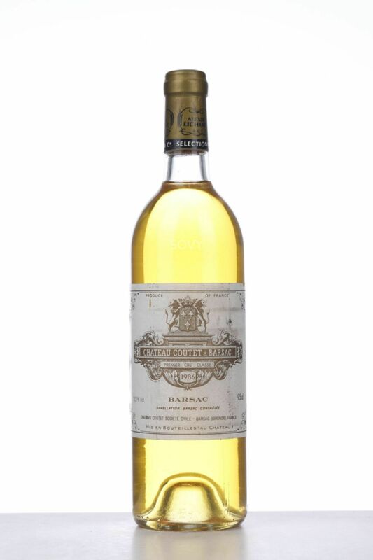 Chateau Coutet, 1986