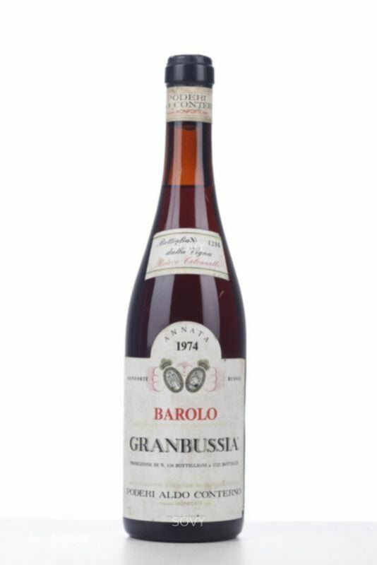 Aldo Conterno Barolo Riserva Speciale Granbussia Bricco Colonnello, 1974