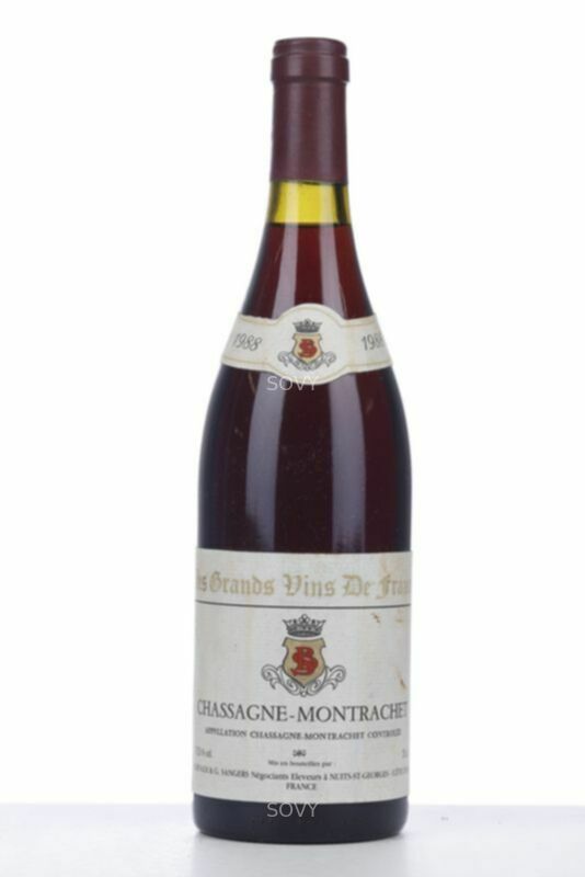 A. Benadi Et G. Sangers Chassagne Montrachet Rouge, 1988