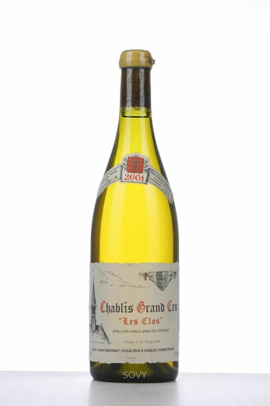 Vincent Dauvissat Chablis Les Clos Grand Cru, 2001