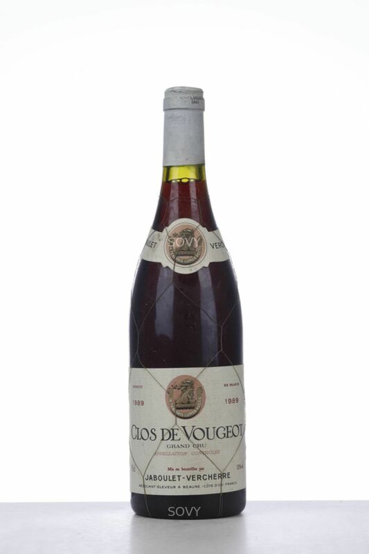 Jaboulet Vercherre Clos Vougeot Grand Cru, 1989