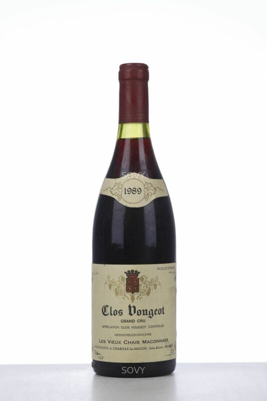 Les Vieux Chais Maconnais Clos De Vougeot, 1989