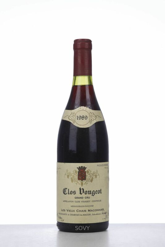 Les Vieux Chais Maconnais Clos De Vougeot Grand Cru, 1989