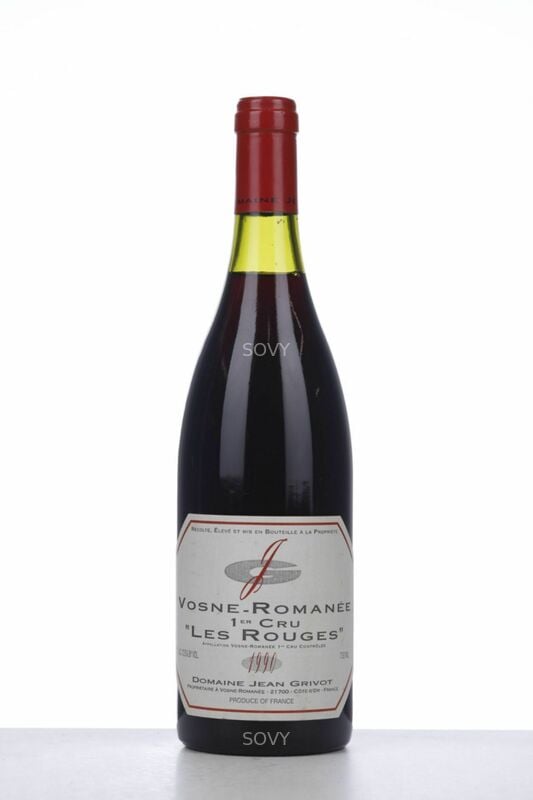 Jean Grivot Vosne Romanee Les Rouges 1er Cru, 1990