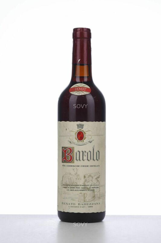 Renato Rabezzana Barolo, 1967