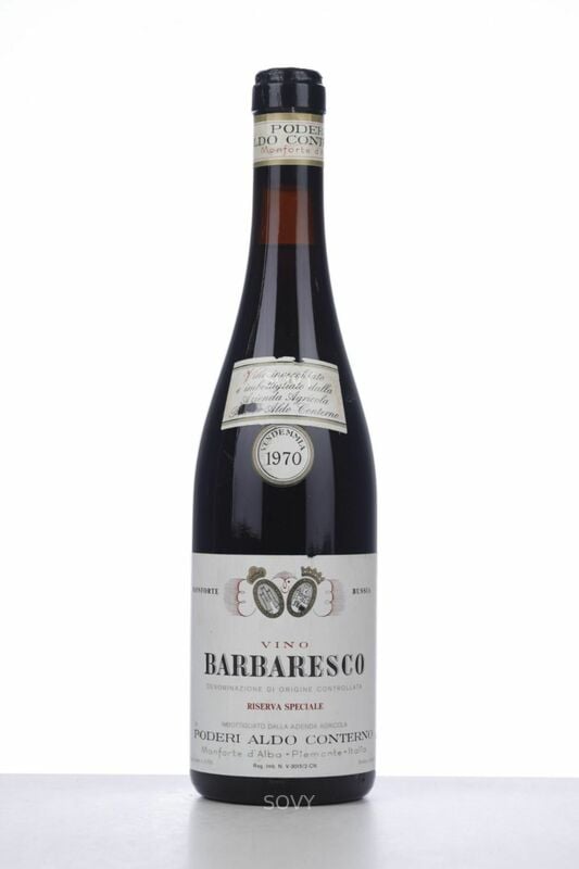 Aldo Conterno Barbaresco Riserva Speciale, 1970