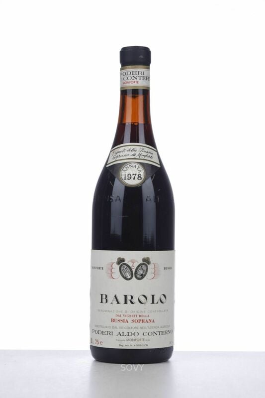 Aldo Conterno Barolo Bussia Soprana, 1978