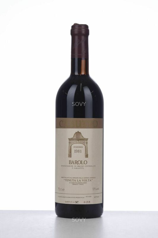 Cabutto Barolo, 1981