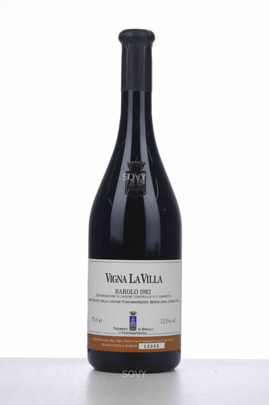Fontanafredda Barolo La Villa, 1982
