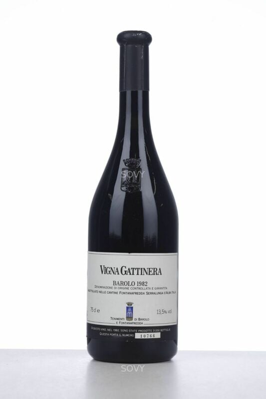 Fontanafredda Barolo Vigna Gattinera, 1982