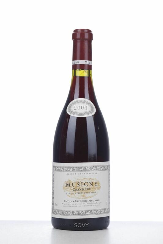 Jacques Frederic Mugnier Musigny Grand Cru, 2003