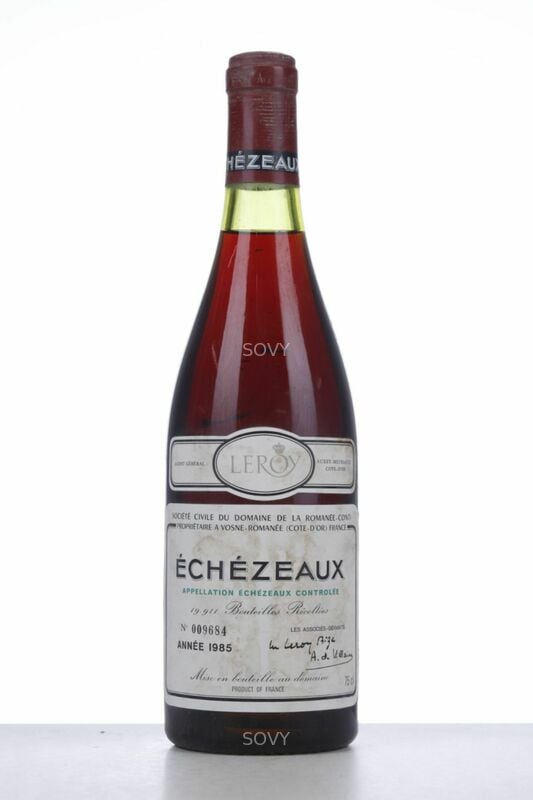 De La Romanee Conti Echezeaux Grand Cru, 1985