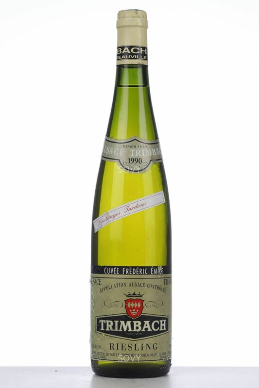 Trimbach Riesling Cuvee Frederic Emile Vendange Tardive, 1990
