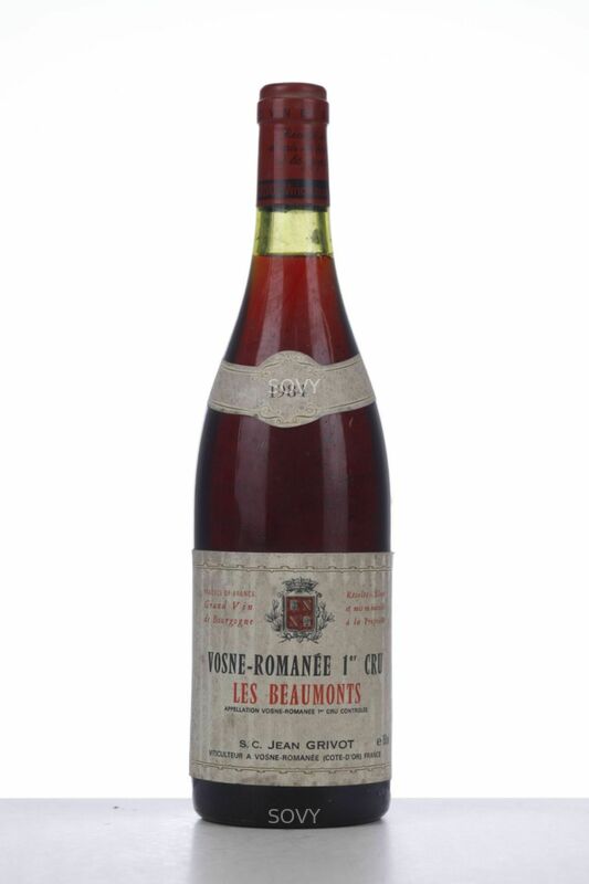 Domaine Jean Grivot Vosne-romanée Les Beaumonts 1er Cru, 1984