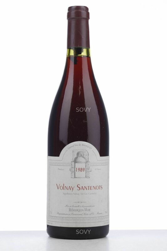 Domaine Rebougeon-mure Volnay Santenots, 1989