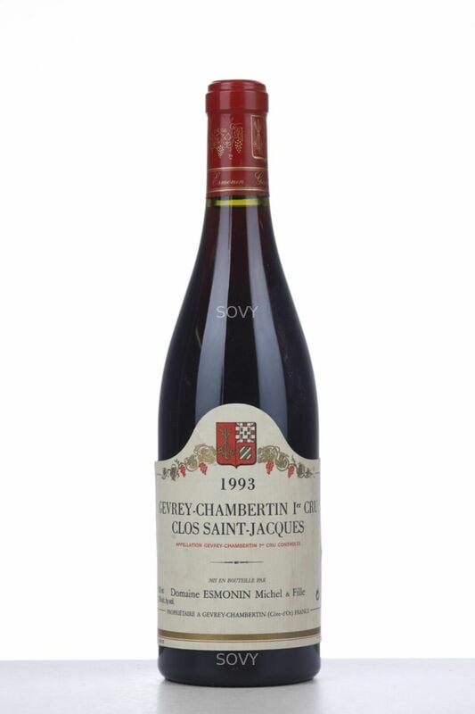 Domaine Michel Esmonin Gevrey-chambertin 1er Cru Clos Saint-jacques, 1993